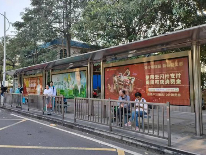 海口公交候车亭广告9大优势